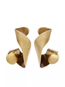 Непарные серьги Wave DRIES VAN NOTEN, золотой