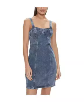 Неподвластное времени джинсовое платье Tommy Jeans, синий