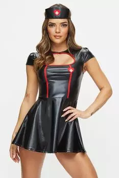 Непослушный наряд медсестры Ann Summers, мультиколор