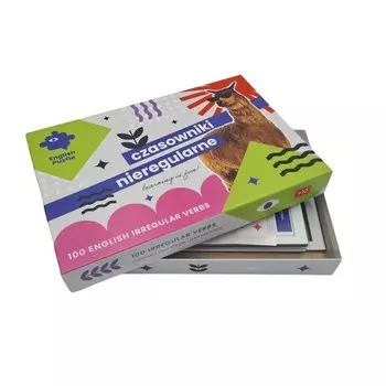 Неправильные глаголы - пазлы для изучения английского языка/ENGLISH PUZZLE Inna marka