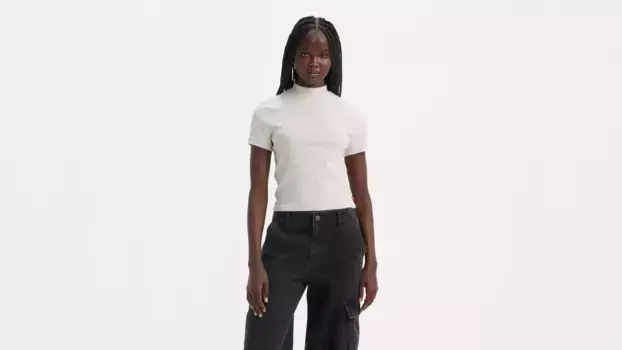 Непринужденная футболка с короткими рукавами Levi's, серый