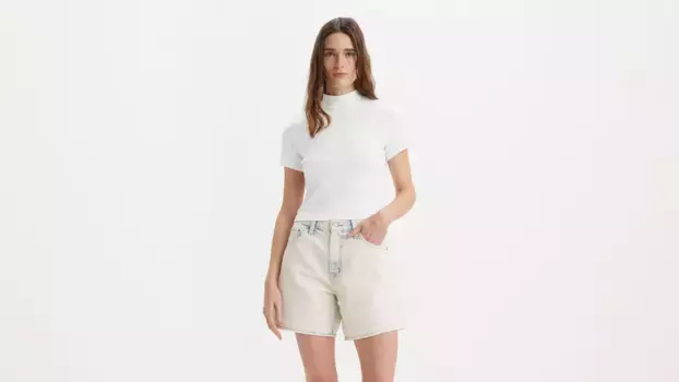 Непринужденная футболка с короткими рукавами Levi's, белый