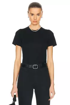 Непринужденная кашемировая футболка SPRWMN, черный