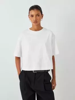 Непринужденный топ из органического хлопка John Lewis