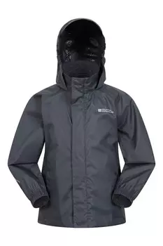 Непромокаемая детская куртка-пакка Mountain Warehouse, черный