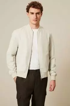 Непромокаемая куртка-бомбер Next, экрю