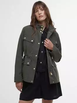 Непромокаемая куртка brea Barbour, цвет Green/Light Blue