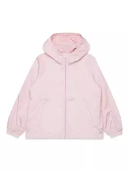 Непромокаемая куртка с логотипом Marni Kids, розовый