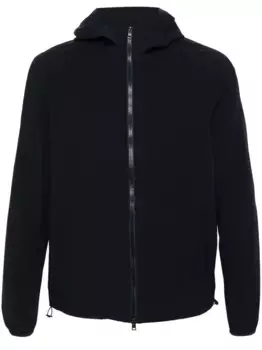 Непромокаемая куртка с тисненым логотипом Herno, синий