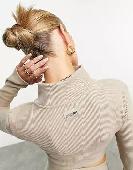 Непромокаемая молния на молнии ASOS Weekend Collective нейтрального цвета