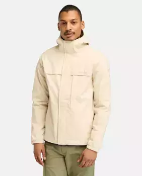 Непромокаемая мужская куртка с капюшоном Timberland, кремовый
