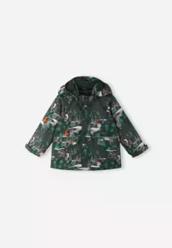Непромокаемая зимняя куртка для малышей Кустави Reima, цвет Thyme Green