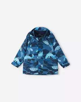 Непромокаемая зимняя куртка для малышей Кустави Reima, цвет Navy