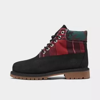Непромокаемые ботинки Timberland 6 дюймов Heritage для маленьких детей, черный
