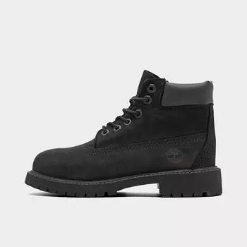 Непромокаемые ботинки Timberland 6 дюймов Premium для маленьких детей, черный