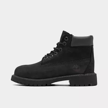 Непромокаемые ботинки Timberland 6 дюймов премиум-класса для больших детей, черный