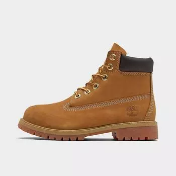 Непромокаемые ботинки Timberland 6 дюймов премиум-класса для больших детей, коричневый