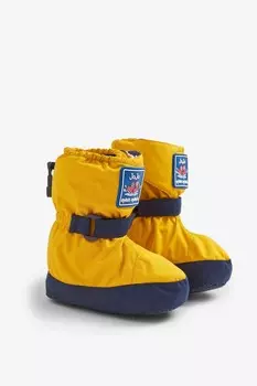 Непромокаемые детские пинетки на флисовой подкладке Jojo Maman Bb, мультиколор