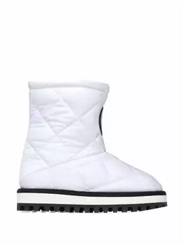 Непромокаемые дутики Dolce&Gabbana, белый