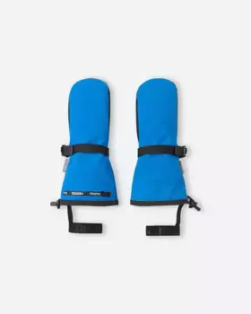 Непромокаемые лыжные варежки для юниоров Snoukka Reima, цвет Bright Blue