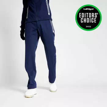 Непромокаемые штаны для гольфа RW500 мужские темно-синие INESIS, темно-синий