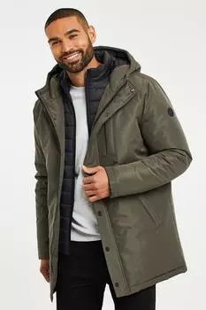 Непромокаемый дождевик Galbraith Threadbare, хаки