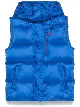 Непромокаемый стеганый жилет Polo Ralph Lauren, синий