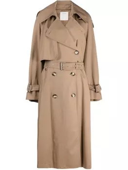 Непромокаемый тренч Sportmax, бежевый