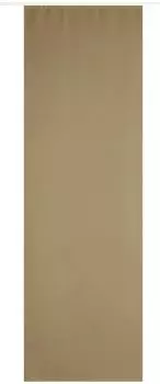 Непрозрачная панельная штора Alessia, с фурнитурой, размеры: 60x245см, цвет: бежевый. Bestlivings, серый