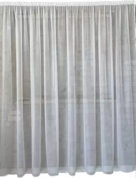 Непрозрачная штора с люверсами, современная плотная штора с люверсами (1 шт.) с рисунком водных волн, бежевого цвета В x Ш 175 x 140 см FirankoMania, белый