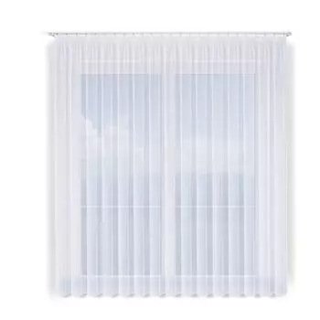 Непрозрачная штора с петлями, размеры: 140х225 см, цвет: желтый. FirankoMania, белый