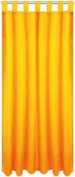 Непрозрачная штора с петлями, размеры: 140х245 см, цвет: светло-серый. Bestlivings