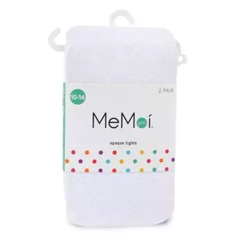 Непрозрачные колготки Butterfly для девочек (2 шт.) MeMoi
