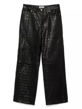 Нерея кожаные брюки Pence, черный