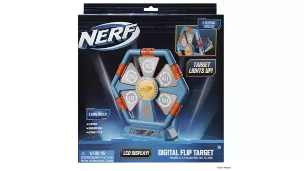 NERF Цифровая складная мишень Jazwares