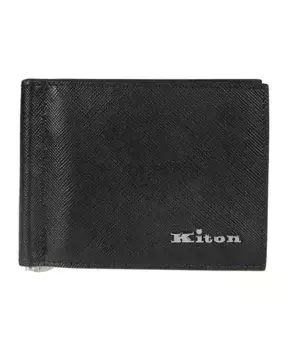 Неро кошелек Kiton, черный