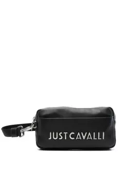 Несессер с логотипом Just Cavalli, черный