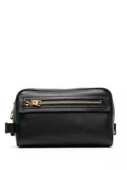 Несессер с тисненым логотипом TOM FORD, черный