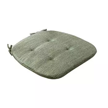 Нескользящая подушка для стула, мягкая дышащая, удобная, защитная, легкая, квадратная, напольная подушка для дома, размер S Stuttg, бирюзовый