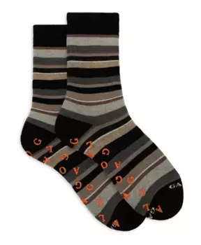 Нескользящие хлопковые носки в полоску Gallo, мультиколор