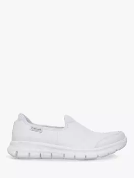 Нескользящие кожаные кроссовки Skechers Sure Track, белые