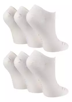 Нескользящие невидимые носки Wildfeet, белый