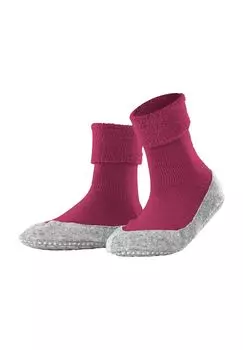 Нескользящие женские тапочки Cosyshoe из мериносовой шерсти FALKE, цвет Pink Berry