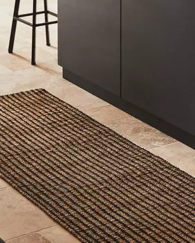 Нескользящий джутовый ковер Zara Home