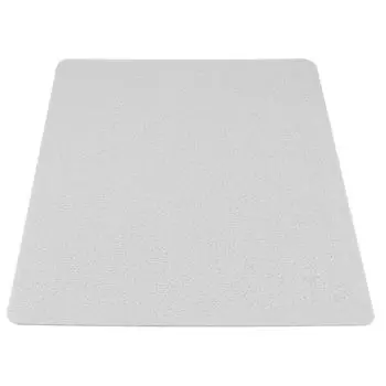 Нескользящий моющийся коврик для ванной 80x80 см. Коврики для душа из ПВХ с защитой от плесени (белые) для влажных помещений easybuy, белый