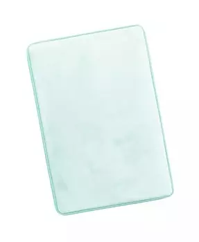 Нескользящий, ультрамягкий плюшевый коврик для ванной из пены с эффектом памяти — большой, 20 x 32 дюйма Clara Clark, синий