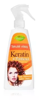 Несмываемое восстанавливающее средство для волос Bione Cosmetics Keratin + Panthenol