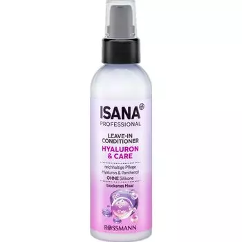 Несмываемый кондиционер «Гиалурон и уход» ISANA, 100 ml