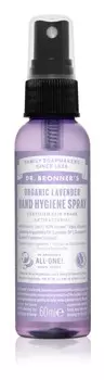 Несмываемый очищающий спрей для рук Dr. Bronner’s Lavender