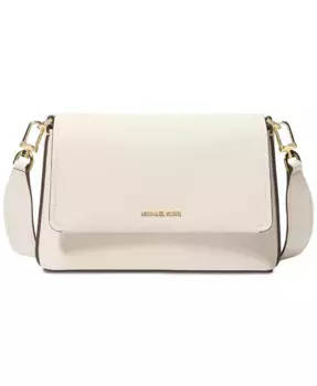 Несса Маленькая Кожаная Сумка-мессенджер Michael Kors, красный